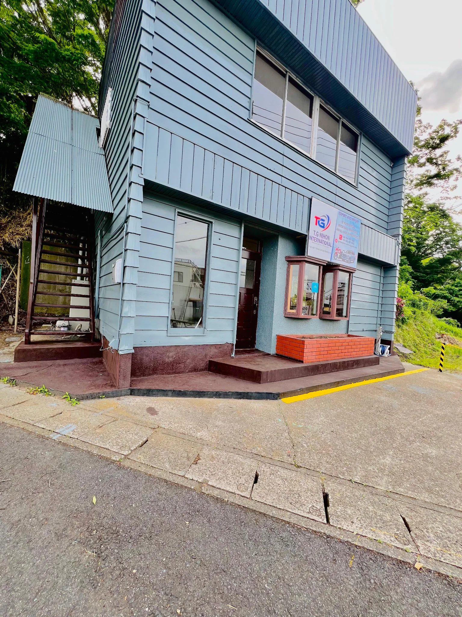 TG Nihon International office exterior in Tsuchiura, Ibaraki, Japan